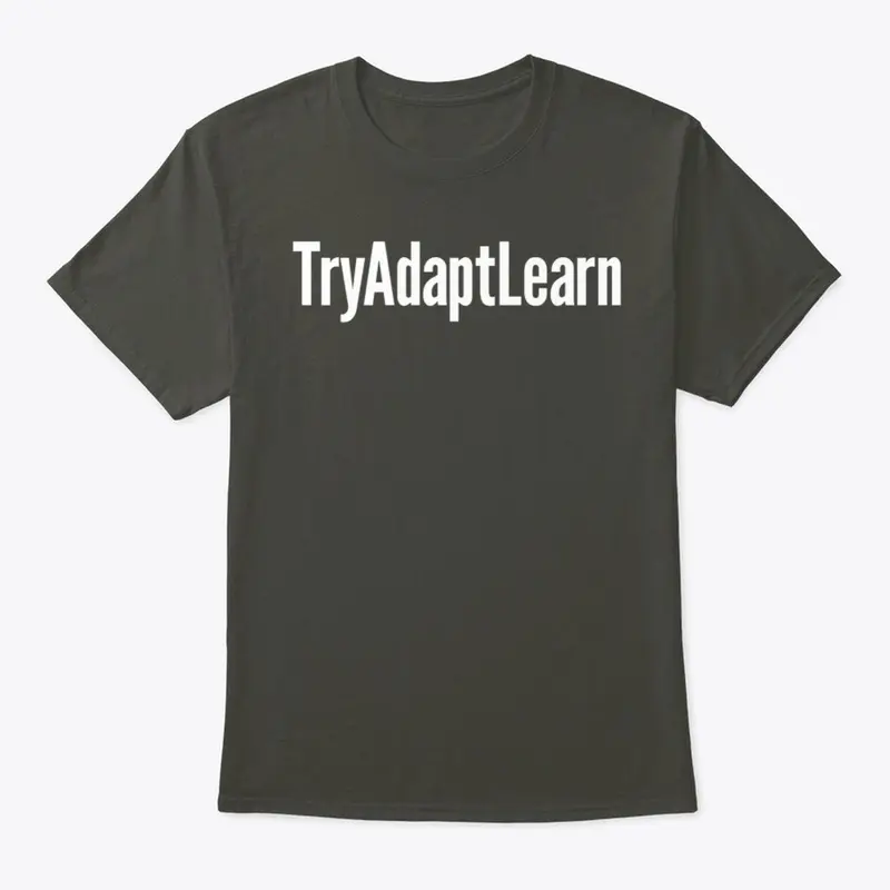 TryAdaptLearn Logo Letters White