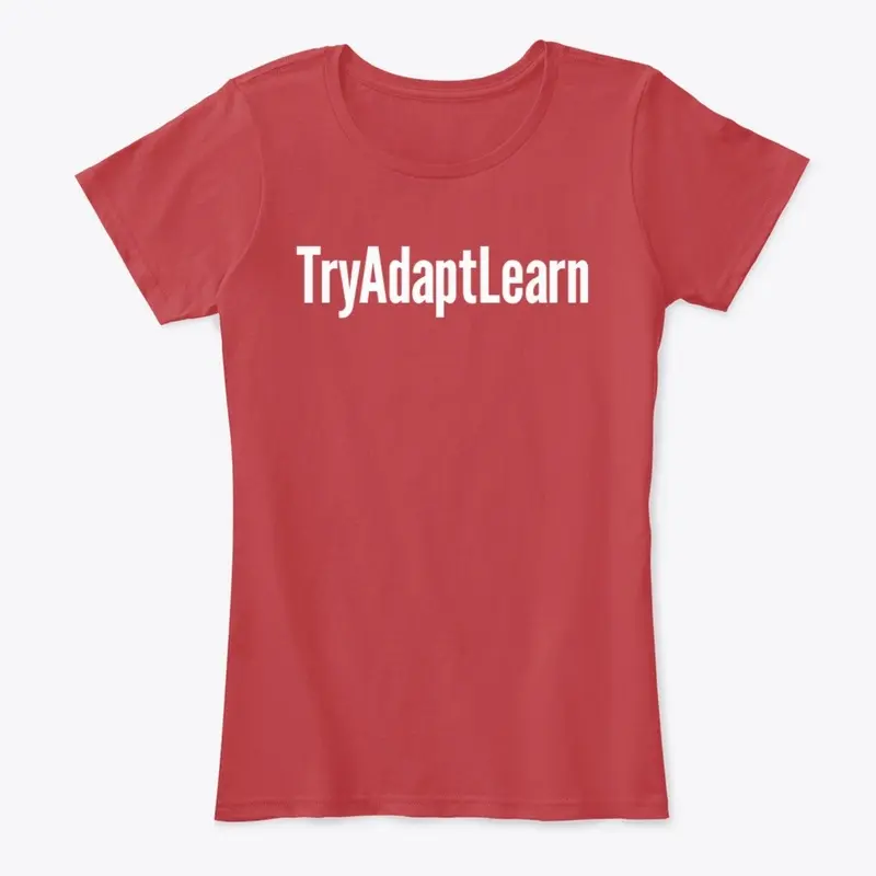 TryAdaptLearn Logo Letters White