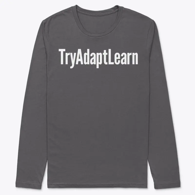 TryAdaptLearn Logo Letters White