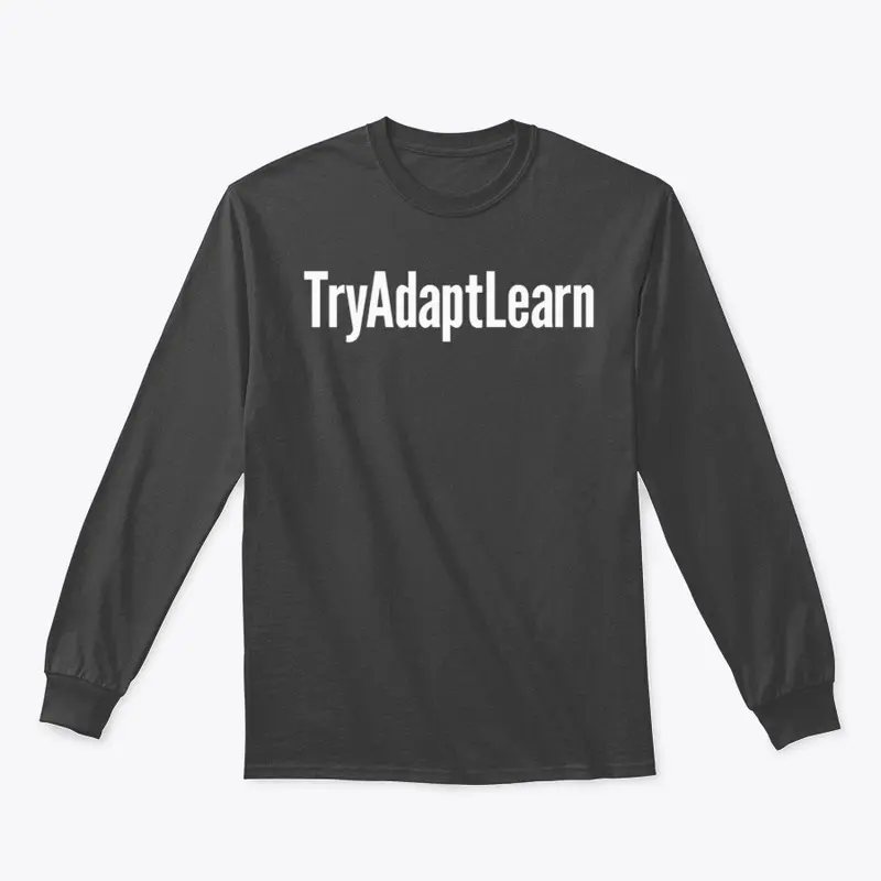 TryAdaptLearn Logo Letters White